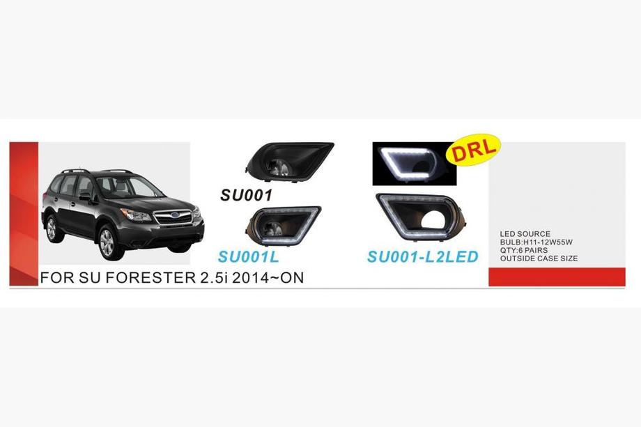 Subaru Forester 2013-2018 Fendinebbia (2 pz, Alogeni) Image