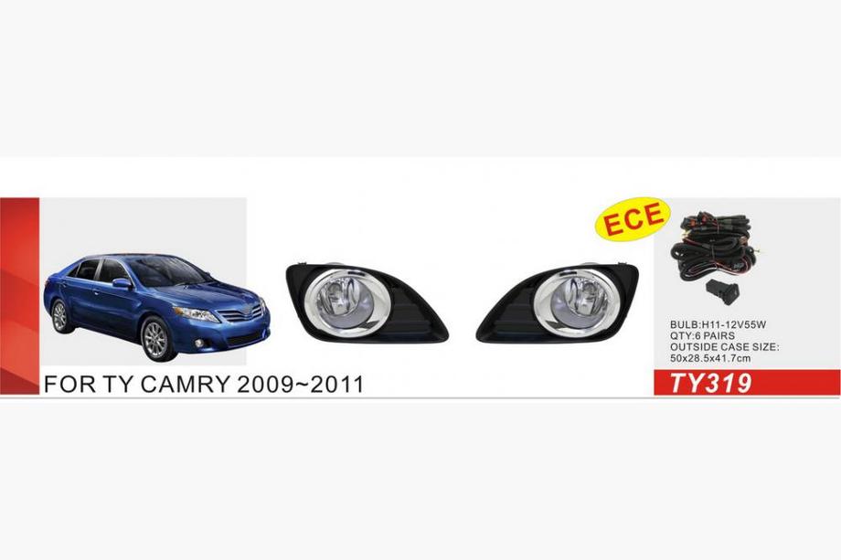 Toyota Camry 2006-2011 Fendinebbia 2009-2011 (2 pz, alogeni) Image