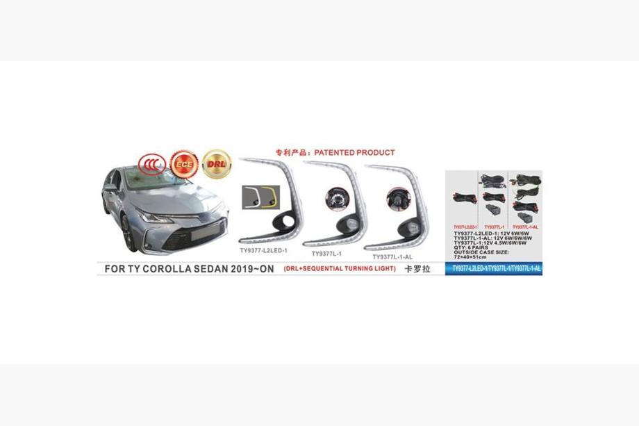 Toyota Corolla 2019- Fendinebbia LED (2 pz) Image