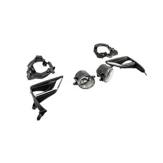 Fendinebbia 2017-2021 (2 pz, Alogeni) Toyota Land Cruiser Prado 150 2009-2023 foto 3