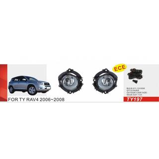 Fendinebbia 2006-2008 (2 pz, Alogeni) Toyota Rav 4 2006-2013