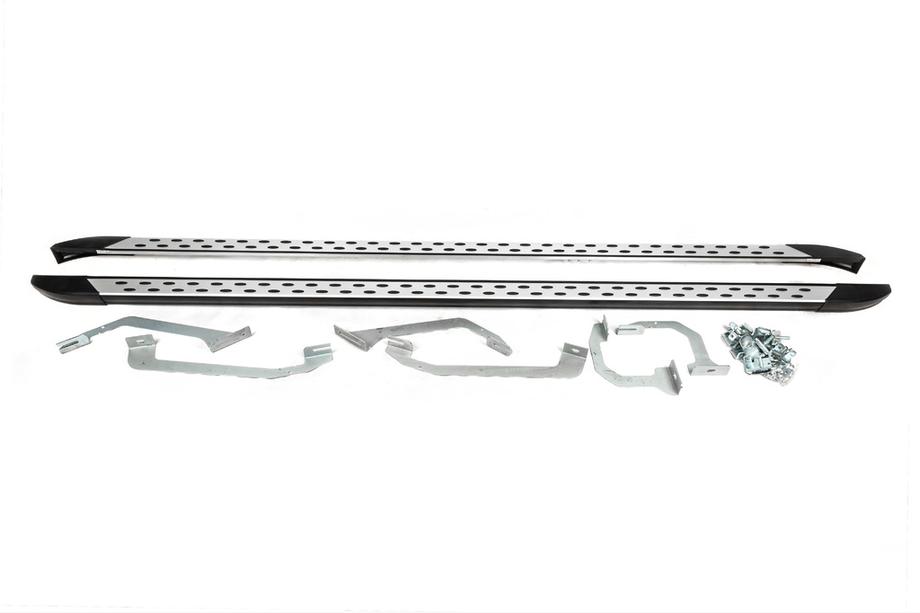 Volkswagen Crafter 2006-2016 Pedane Laterali DOT-Line (2 pz, Alluminio) Passo Lungo Foto 15