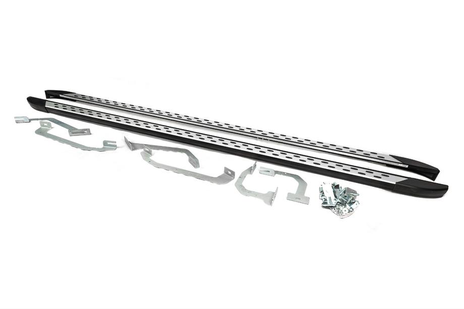 Volkswagen Crafter 2006-2016 Pedane Laterali DOT-Line (2 pz, Alluminio) Passo Lungo Foto 16