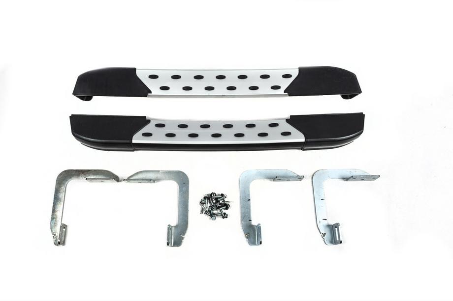 Volkswagen Crafter 2006-2016 Pedane Laterali DOT-Line dietro la ruota (2 pz, Alluminio) Lunga Foto 1