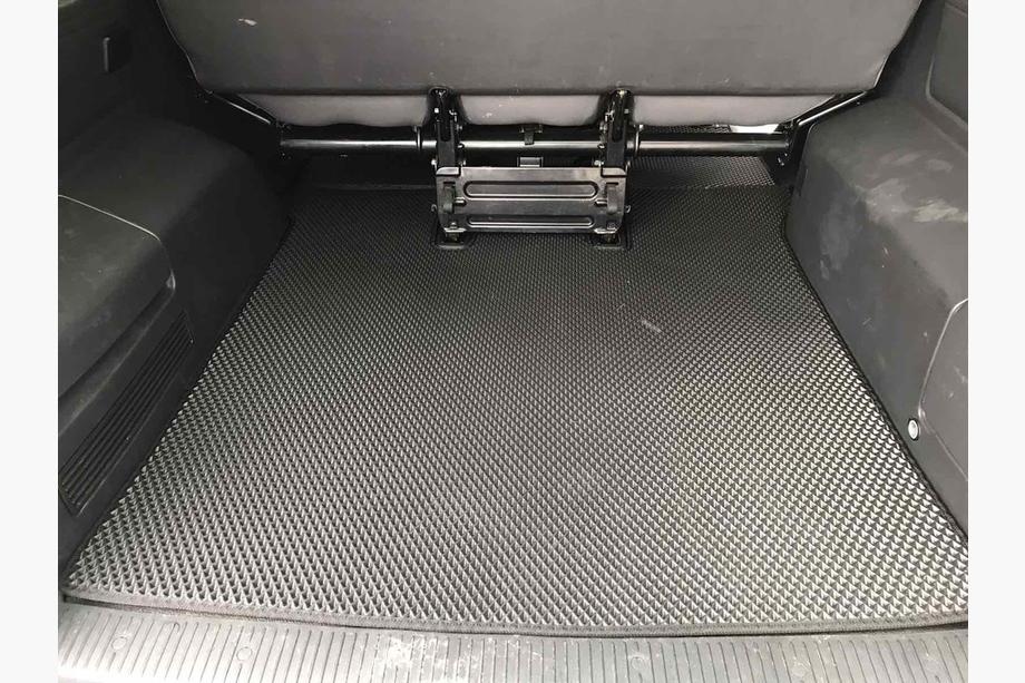 Volkswagen T5 2010-2015 Tappetini EVA V2 (Passo lungo, set completo abitacolo, neri) Foto 8