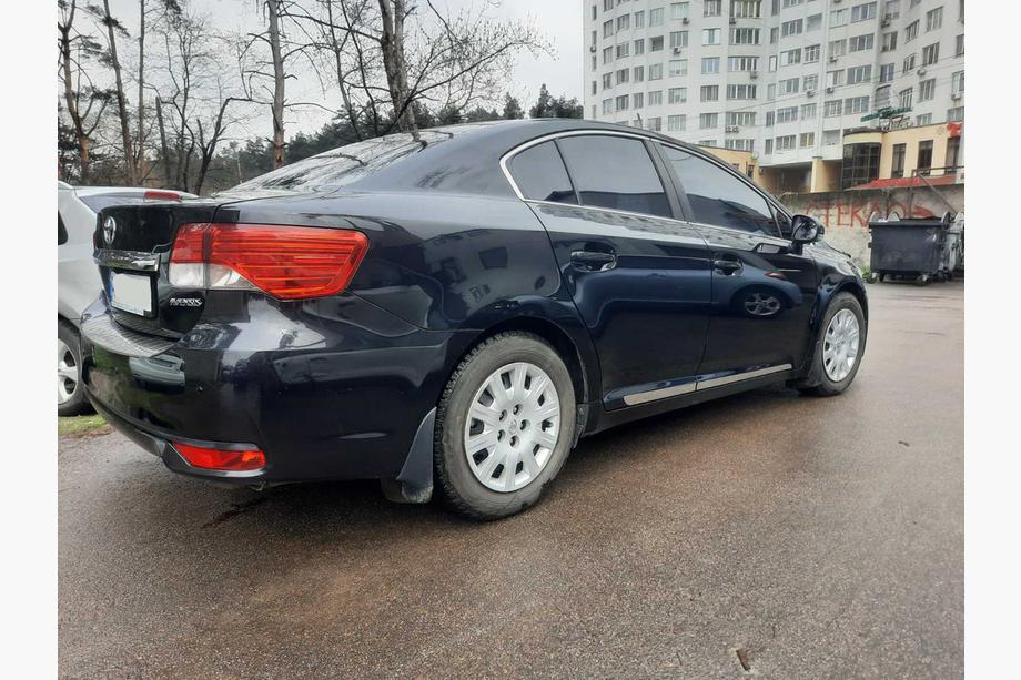 Toyota Avensis 2009-2018 Modanature porta acciaio inox (4 pz) Foto 2
