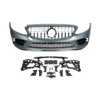 Paraurti anteriore completo (AMG Line 2018-2021) Mercedes C-class W205 2014-2021 foto 2