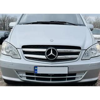 Coperture modanatura griglia 2010-2015 (acciaio inox) Mercedes Vito W639 2004-2014 foto 1