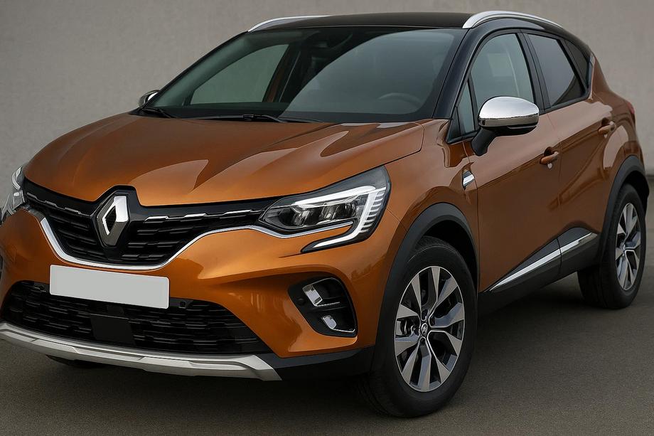 Renault Captur 2019- Coperture Specchietti (2 pz, Acciaio Inox) Foto 1