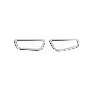 Copertura bocchette aria abitacolo (2 pz, acciaio inox) Renault Megane IV 2016-2025 foto 4