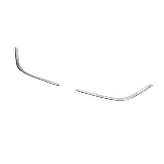 Coperture altoparlanti interne (2 pz, acciaio inox) Renault Megane IV 2016-2025 foto 3