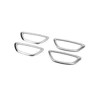Coperture maniglie interne abitacolo (4 pz, acciaio inox) Renault Megane IV 2016-2025 foto 3