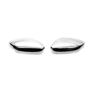 Coperture specchietti con foro per freccia (2 pz, acciaio inox) Skoda Fabia 2014-2021 foto 2