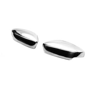 Coperture specchietti con foro per freccia (2 pz, acciaio inox) Skoda Fabia 2014-2021 foto 3