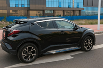Toyota C-HR 2016-2023 Cornici finestrini OmsaLine (4 pz, acciaio inox) foto 6