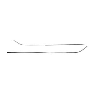 Cornici finestrini OmsaLine (4 pz, acciaio inox) foto 2