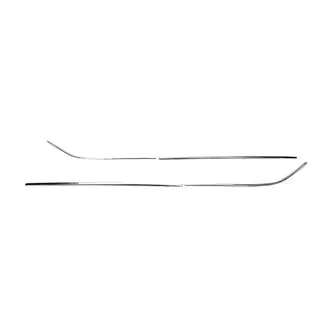 Cornici finestrini OmsaLine (4 pz, acciaio inox) foto 2