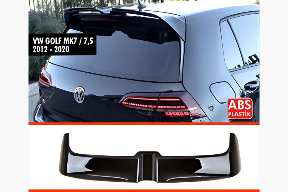 Volkswagen Golf 7/E-Golf 2012-2020 Spoiler DPT (per GTI / R HB, plastica ABS) Foto 2