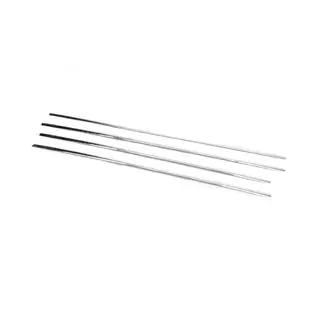 Cornici finestrini acciaio inox (4 pz) foto 3