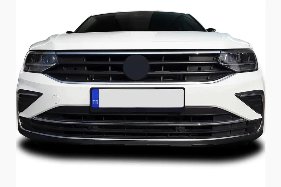 Volkswagen Tiguan 2016-2023 Coperture fari fendinebbia 2020+ (4 pz, acciaio inox) Foto 3