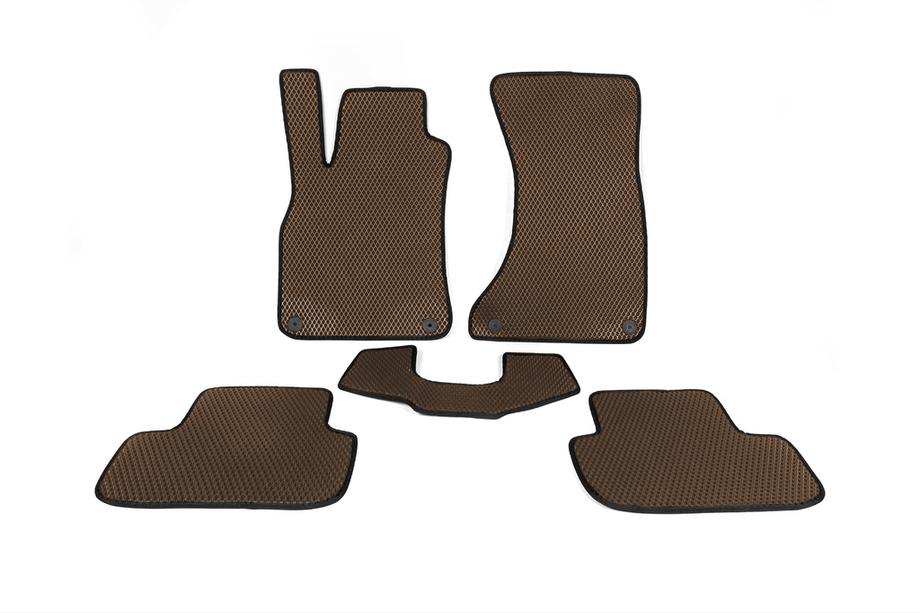 Audi A5 2007-2015 Tappetini EVA (Marrone) Image