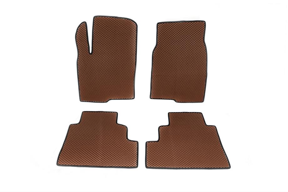 Chevrolet Captiva 2006-2019 Tappetini EVA (Marrone) Image