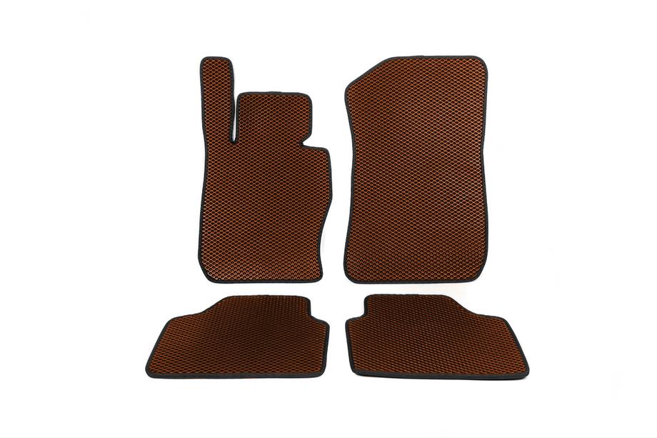 BMW X1 E84 2009-2015 Tappetini EVA (Marrone) Image