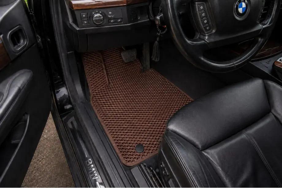 BMW 7 Series E65/66 2001-2008 Tappetini EVA E65 Marrone Image