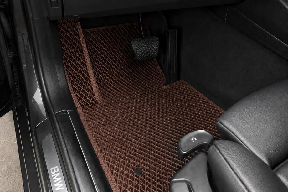 BMW 3 Series E46 1998-2006 Tappetini EVA (Marrone) Image