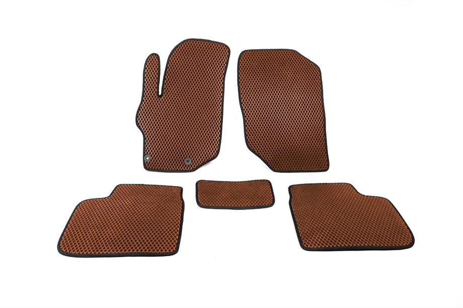Citroen C-Elysee 2013-2022 Tappetini EVA (Marrone) Image