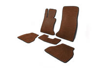 BMW 5 Series E60/E61 2003-2010 Tappetini EVA (Marrone) foto 2