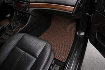 BMW 5 Series E39 1996-2003 Tappetini EVA (Marrone) foto 2