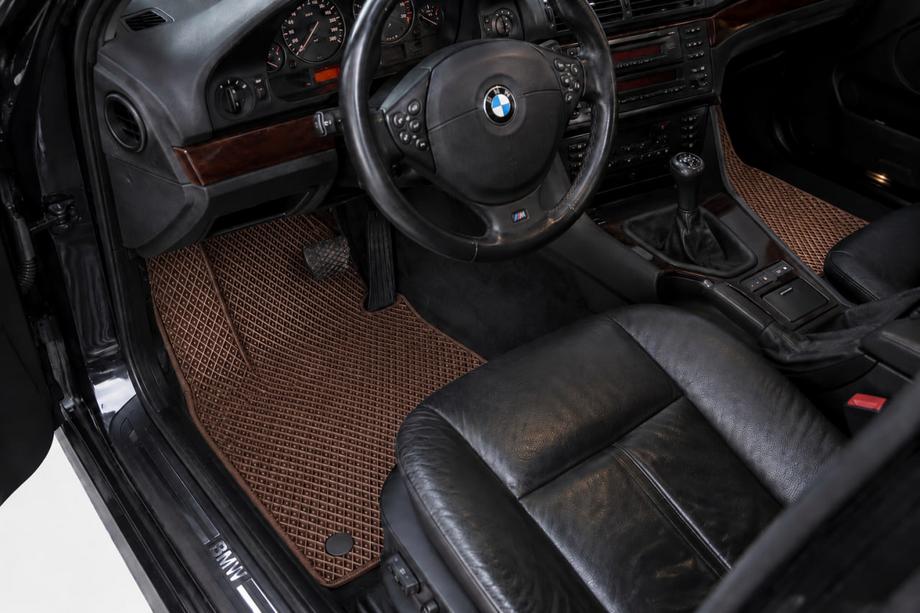 BMW 5 Series E39 1996-2003 Tappetini EVA (Marrone) Image