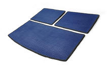 Audi Q7 2005-2015 Tappetino bagagliaio 3 pezzi (EVA, blu) (7 posti) foto 2