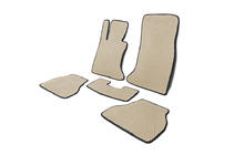 BMW 5 Series E60/E61 2003-2010 Tappetini EVA (Beige) foto 2