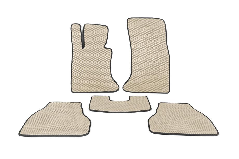 BMW 5 Series E60/E61 2003-2010 Tappetini EVA (Beige) Image