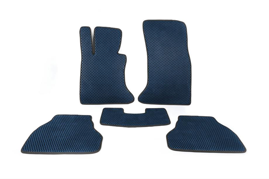 BMW 5 Series E60/E61 2003-2010 Tappetini EVA (Blu) Image