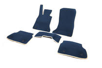 BMW 7 Series F01/F02 2008-2015 Tappetini EVA (per F02, Blu) foto 5