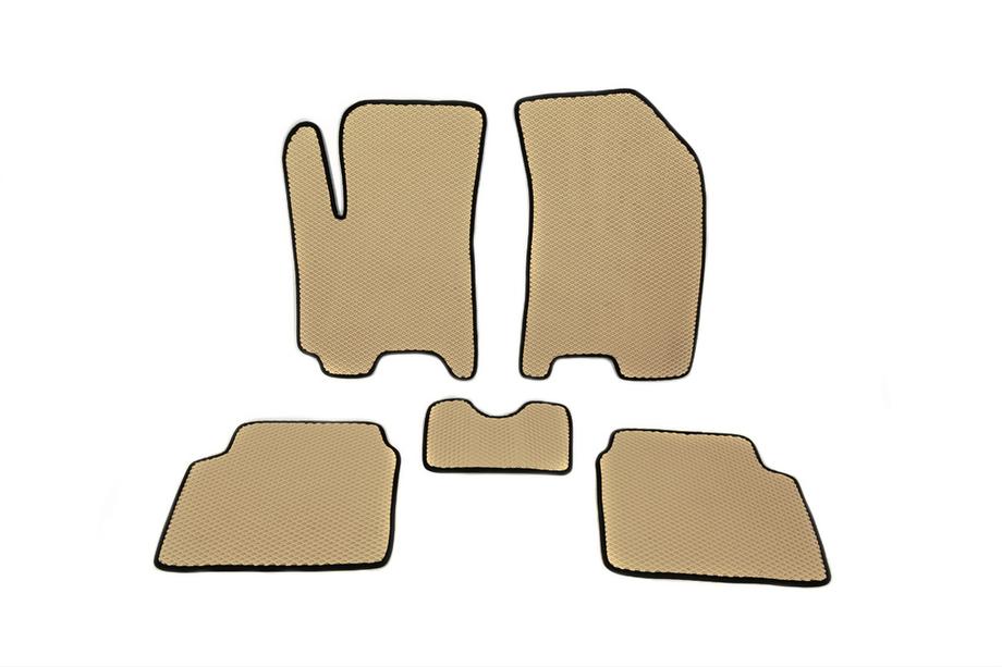 Chevrolet Aveo T200 2002-2008 Tappetini EVA (Beige) Image