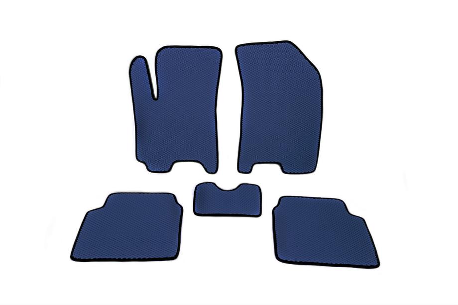 Chevrolet Aveo T250 2005-2011 Tappetini EVA (Blu) Image