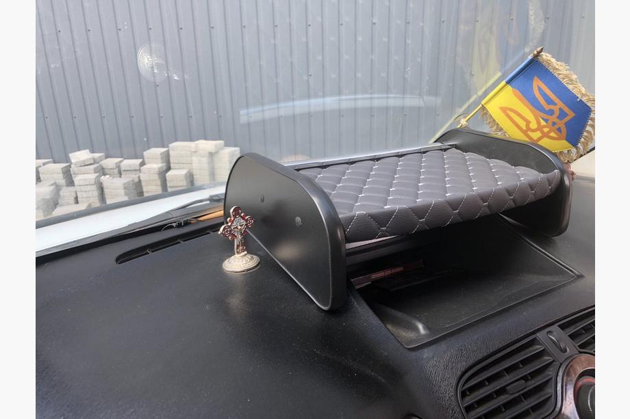 Renault Kangoo 2008–2020 Mensola cruscotto (Grigio con cuciture grigie) Image