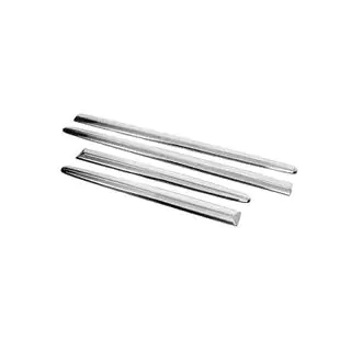 Modanature Porte Acciaio Inox (4 pz) Peugeot 206 1998-2024 foto 2