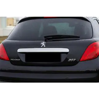 Modanatura cromata sopra la targa (acciaio inox) foto 1