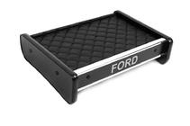 Ford Transit 1991-2000 Mensola per cruscotto (Nero con cuciture nere) foto 3