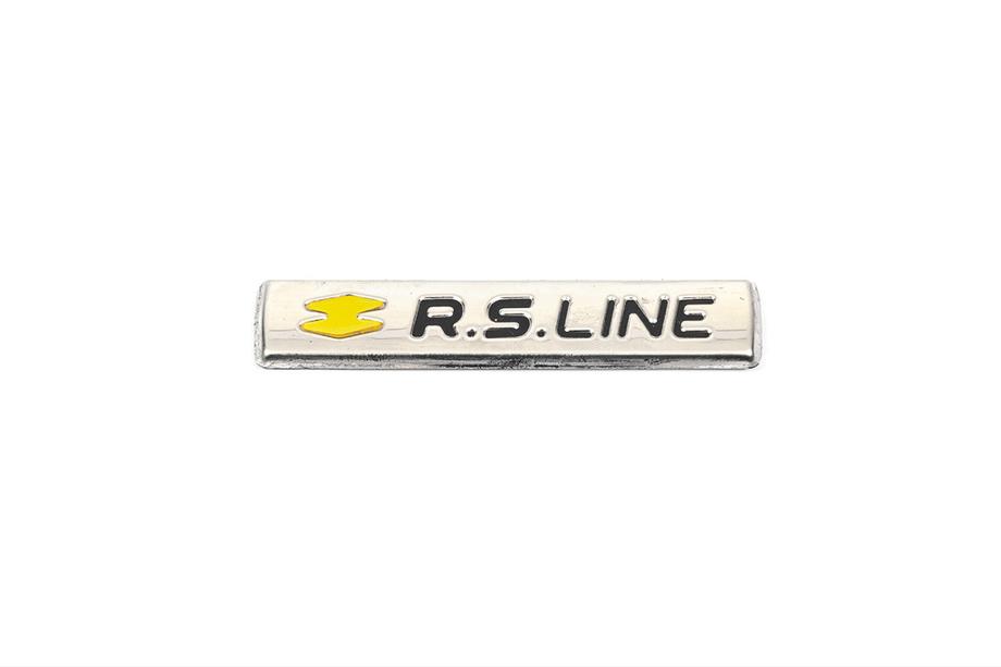 Renault Clio V 2019- Logo posteriore RS (1 pz, acciaio inox) Foto 1