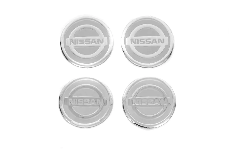 Nissan Adesivi per Coprimozzo V2 60mm (4pz) Foto 1