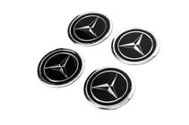 Mercedes-Benz Adesivi per coprimozzo V1 60mm (4pz) foto 2