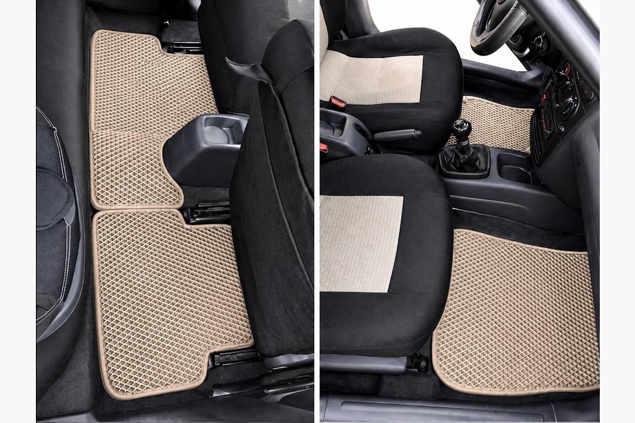 Daewoo Lanos 1998-2017 Tappetini EVA (Beige) Image