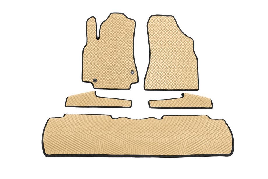 Peugeot Partner Tepee 2008-2018 Tappetini EVA (Beige) Image