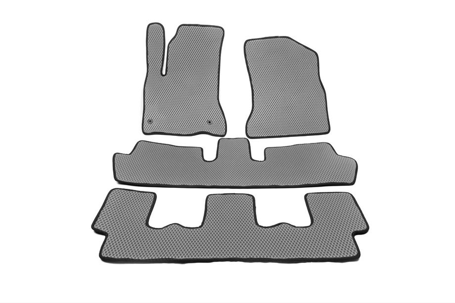 Citroen C-4 Picasso 2006-2013 Tappetini EVA (3 file, grigi) Image